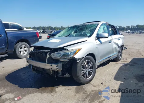 2019 Infiniti Qx60 Pure z USA, uszkodzony, nr VIN 5N1DL0MN0KC531095